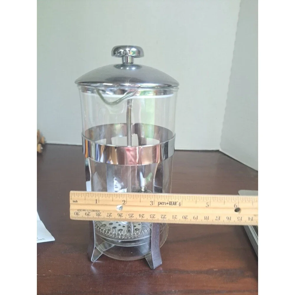 BruUsa FP914 French Press Coffee Maker 8cup